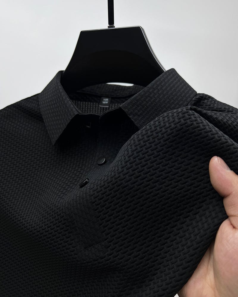 Herren Poloshirt Mit Mesh-Design – Atmungsaktives Poloshirt Für Herren, Modernes Styling, Ideal Für Sport Und Freizeit 5
