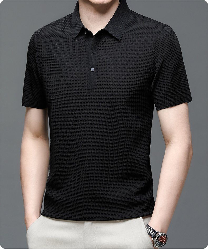 Herren Poloshirt Mit Mesh-Design – Atmungsaktives Poloshirt Für Herren, Modernes Styling, Ideal Für Sport Und Freizeit 8