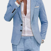 Herren Premium Summer Style -Leinenanzug 5