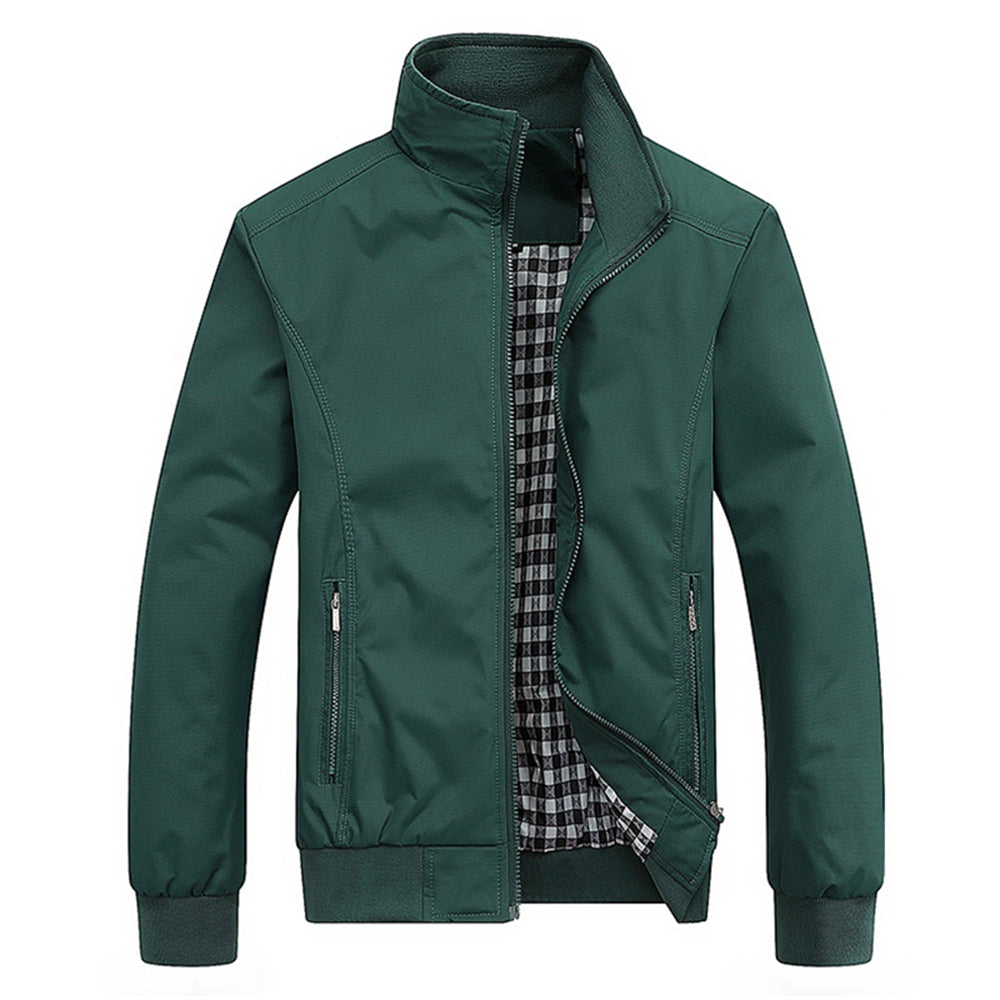 Herren Winterjacke | Winddicht & Wasserdicht | Retro Mittelschwere Jacke 2