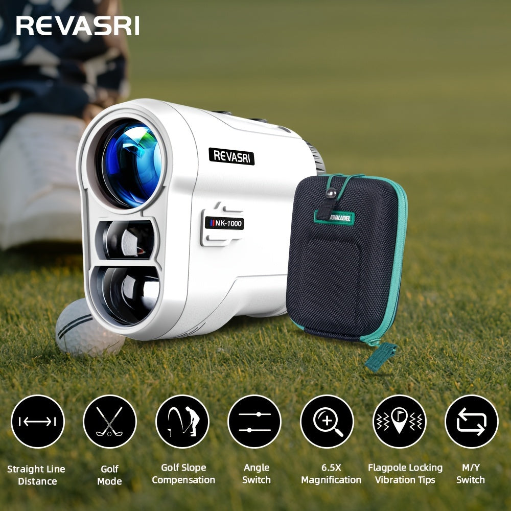 Hochentwickelter Golf-Entfernungsmesser – Präzise Messungen mit Neigungskompensation und Vibrationsrückmeldung 8