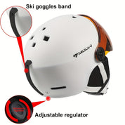 Hochwertiger Skihelm mit abnehmbaren Teilen – sicher und komfortabel für Outdoor-Aktivitäten 7