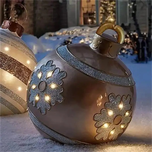 HolidaySphere | LED-Weihnachtskugel für die Gartenparty 10