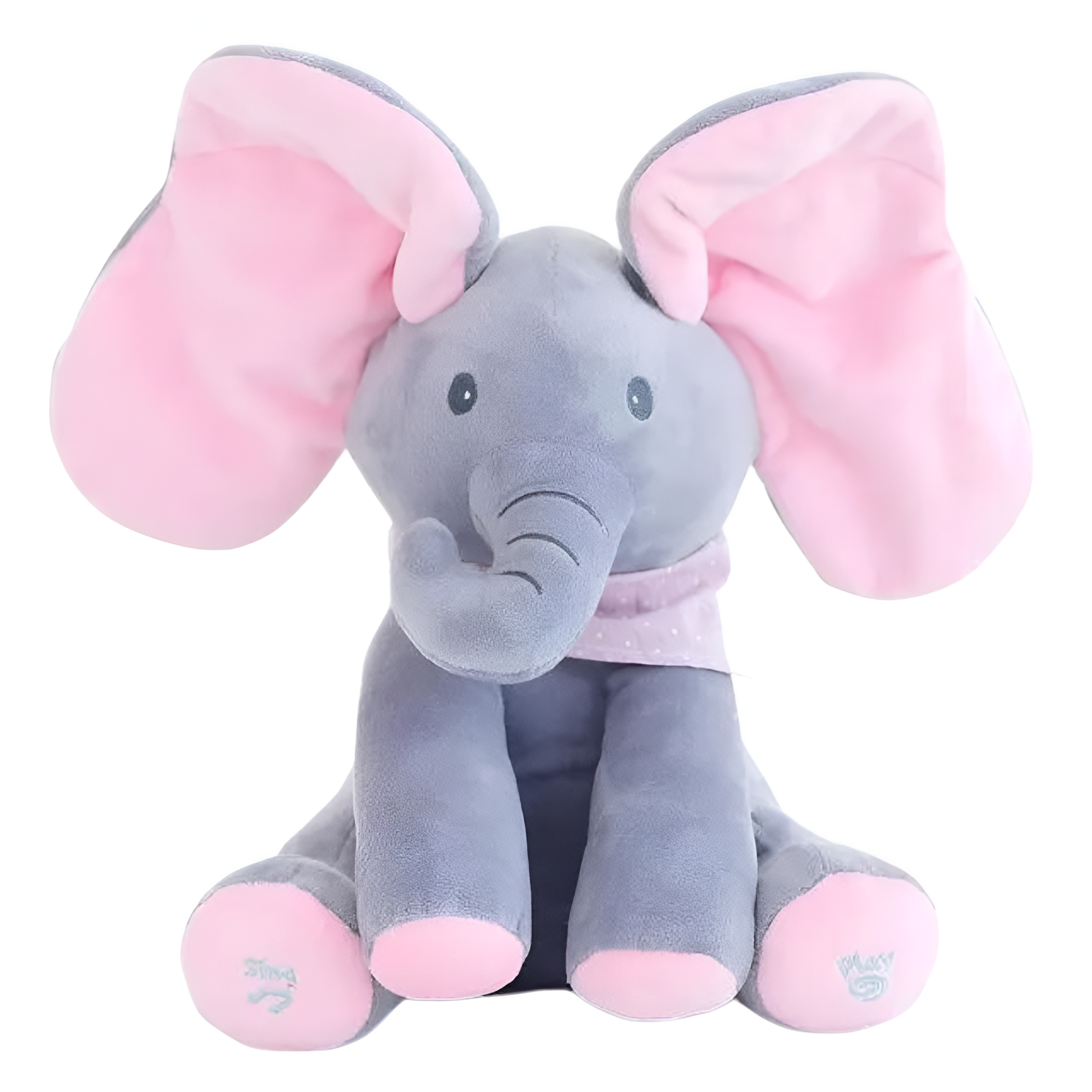Interaktiver Plüschelefant – Weiches Stofftier mit Musik und Bewegung für Kinder 0