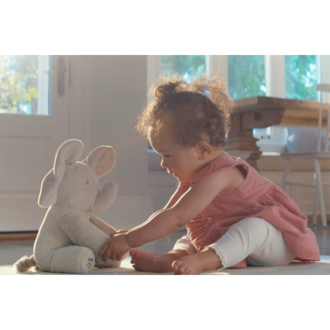 Interaktiver Plüschelefant – Weiches Stofftier mit Musik und Bewegung für Kinder 2