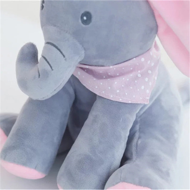Interaktiver Plüschelefant – Weiches Stofftier mit Musik und Bewegung für Kinder 3