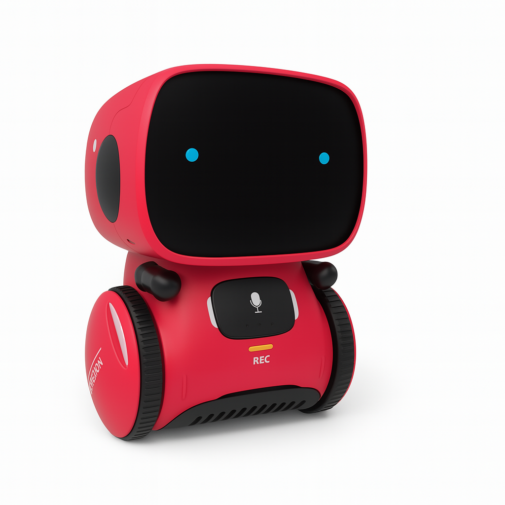 Interaktiver sprechender Roboter für Kinder – Intelligentes Lernspielzeug mit Stimme, Liedern und Spielen 2
