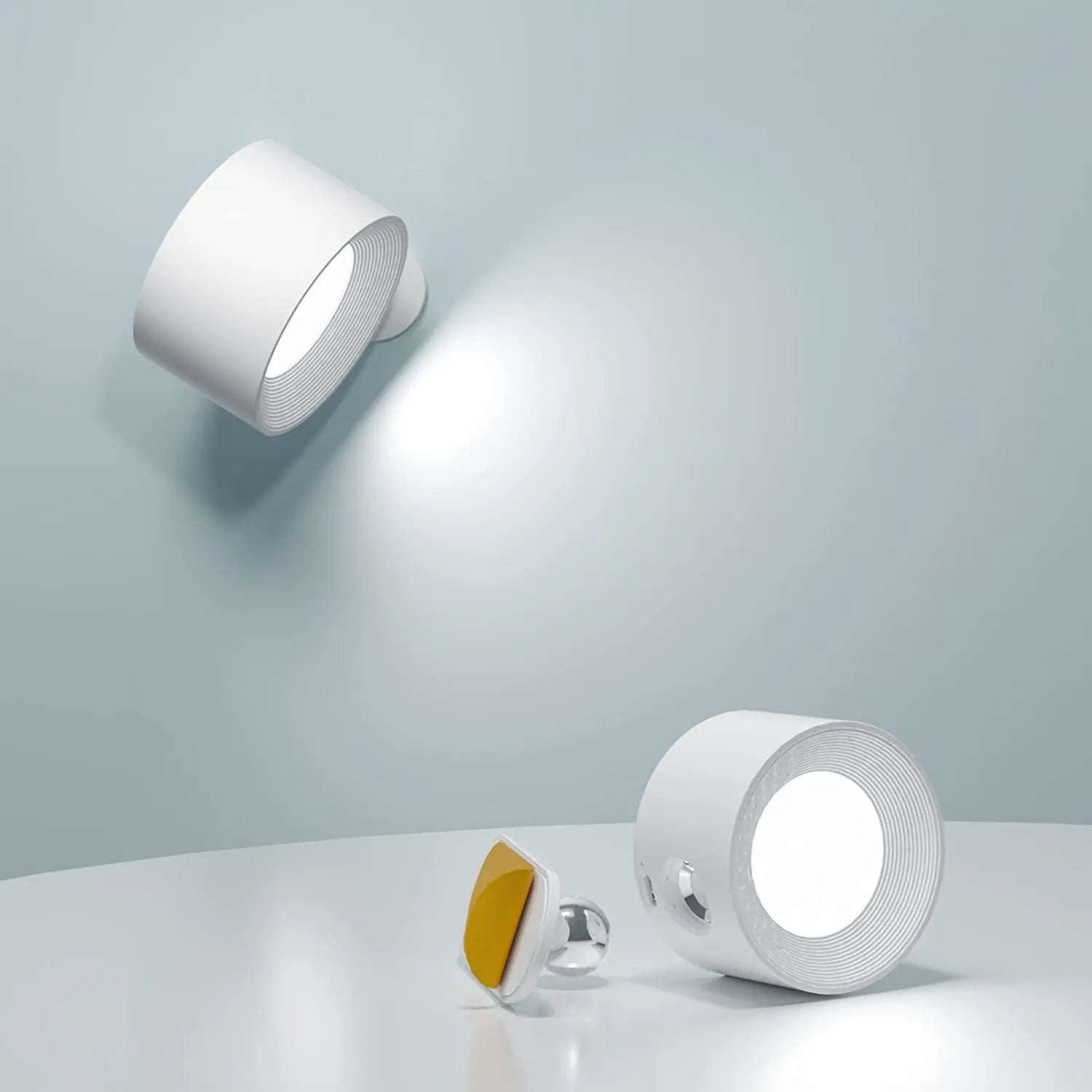 Kabellose Wandleuchte 360° Magnet 1