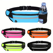 Kompakte, reflektierende Sportgürteltasche – wasserdichte Handy- und Flaschenhalterung für Laufen und Fitness 5