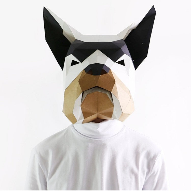 Kopfbedeckung Kreative Papierform Maske Weihnachtsgeschenk 4