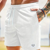 Kurze Hosen Herren Cordshorts mit Kordelzug – Bequeme Shorts für Herren, Stilvolle Freizeitbekleidung für Sommeraktivitäten 10