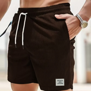 Kurze Hosen Herren Cordshorts mit Kordelzug – Bequeme Shorts für Herren, Stilvolle Freizeitbekleidung für Sommeraktivitäten 18