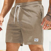 Kurze Hosen Herren Cordshorts mit Kordelzug – Bequeme Shorts für Herren, Stilvolle Freizeitbekleidung für Sommeraktivitäten 19