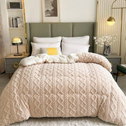 Kuscheldecke Sherpa für Wintergemütlichkeit und Stil Hochwertige Materialien 5