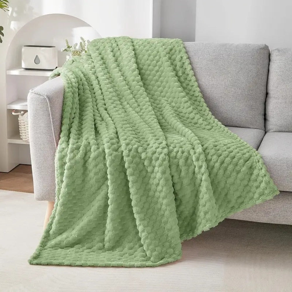 Kuscheldecke für Damen und Herren Ultra-Plüsch Mikrofaser für Komfort und Wärme 4