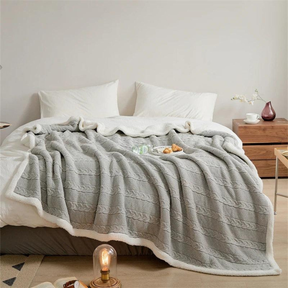 Kuscheldecke für Damen und Herren aus Mikrofaser, Ultraweich und Wärmend 6