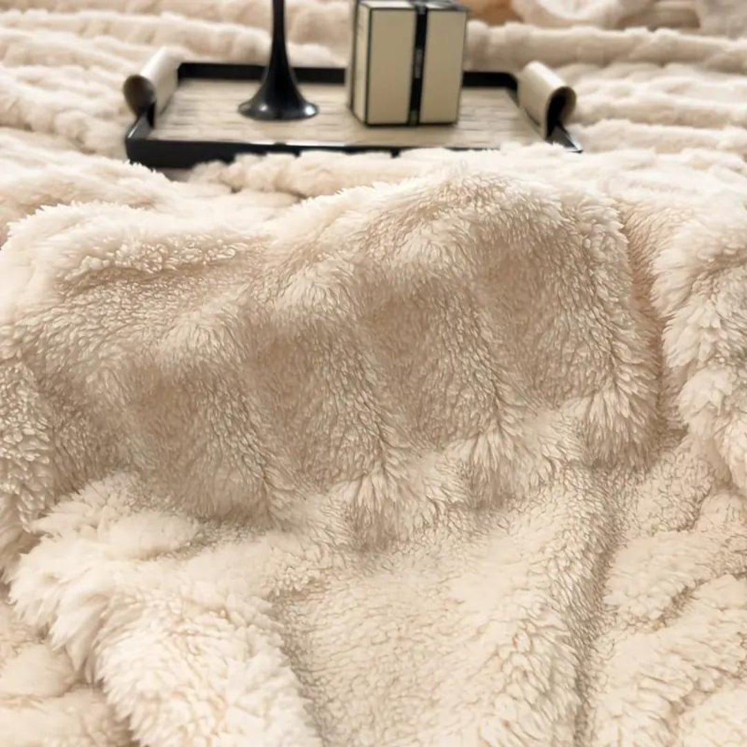 Kuscheldecke für Erwachsene Fleece Luxuriöse Wärme und Komfort 4