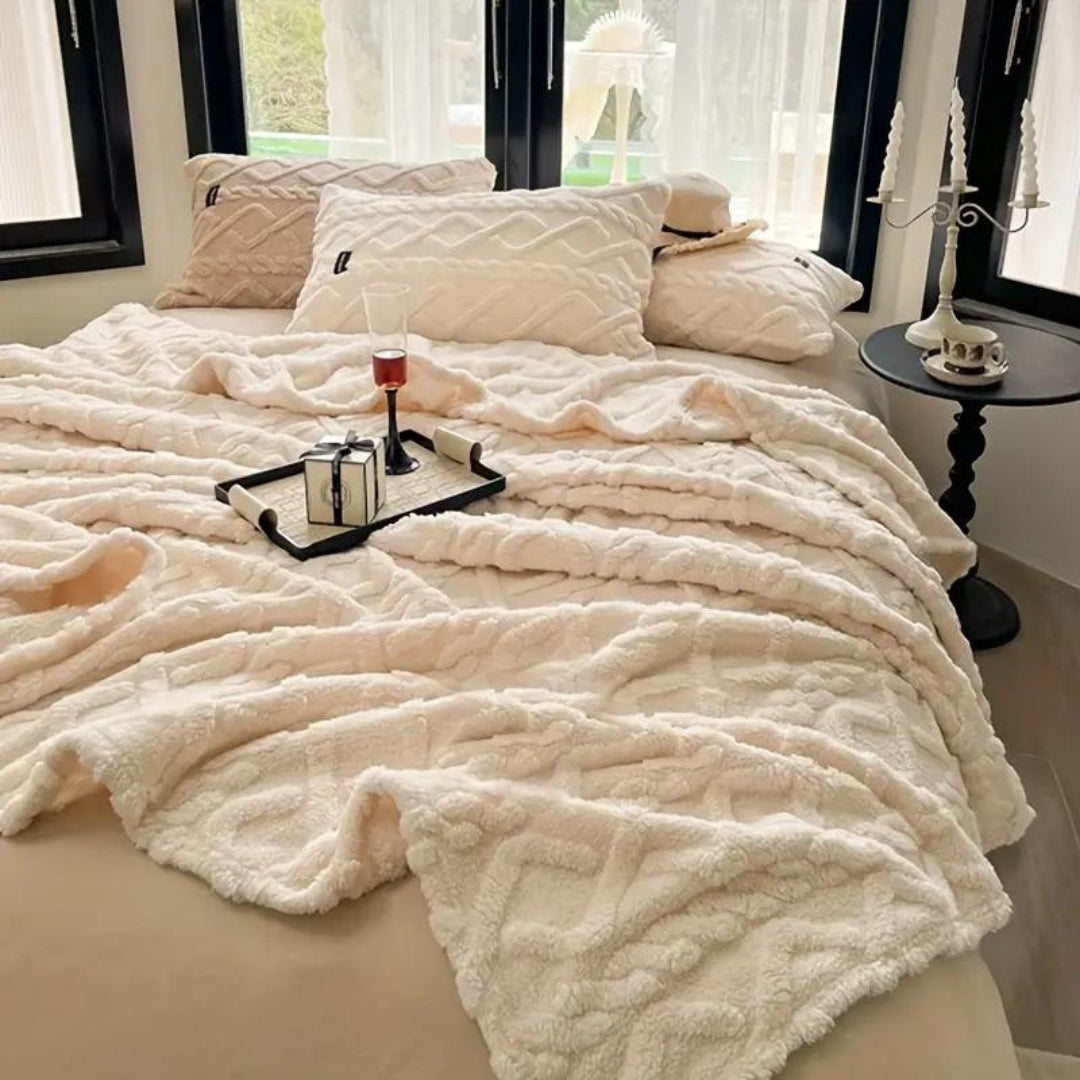Kuscheldecke für Erwachsene Fleece Luxuriöse Wärme und Komfort 5