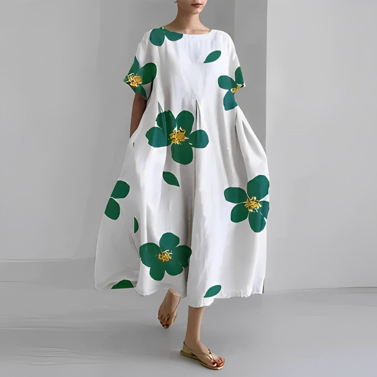 LOTTIE | Boho-blommig klänning