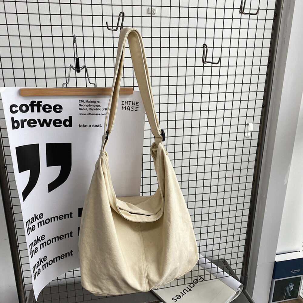 Lässige Damen-Umhängetasche aus robustem und funktionalem Canvas 1