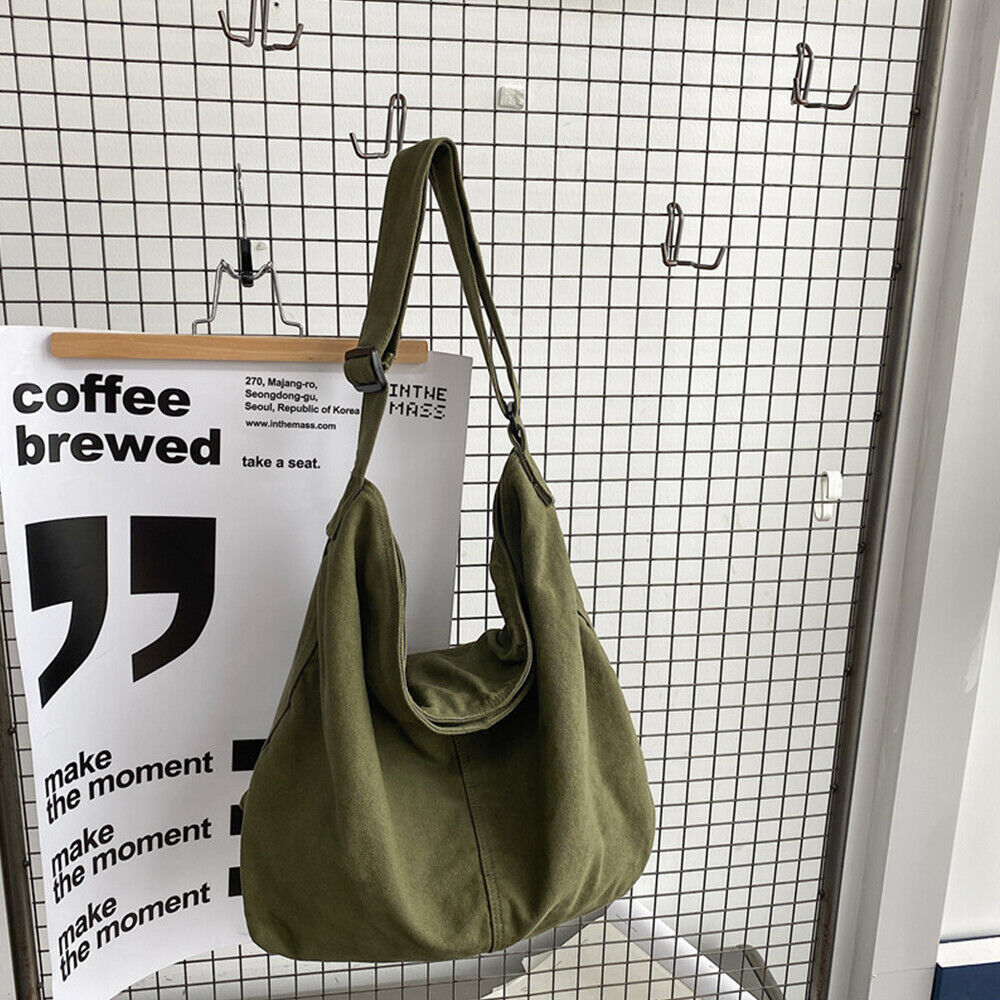 Lässige Damen-Umhängetasche aus robustem und funktionalem Canvas 2
