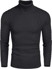 Lässiger gestrickter Rollkragenpullover für Herren - Sander 15