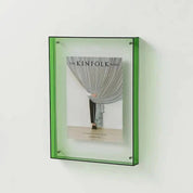 Lebendiger Acryl-Fotorahmen mit farbigen Kanten 4
