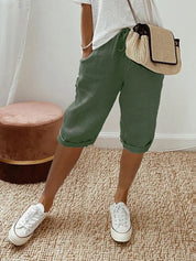 Leichte Damen-Shorts mit Kordelzug für entspannte Sommertage 3
