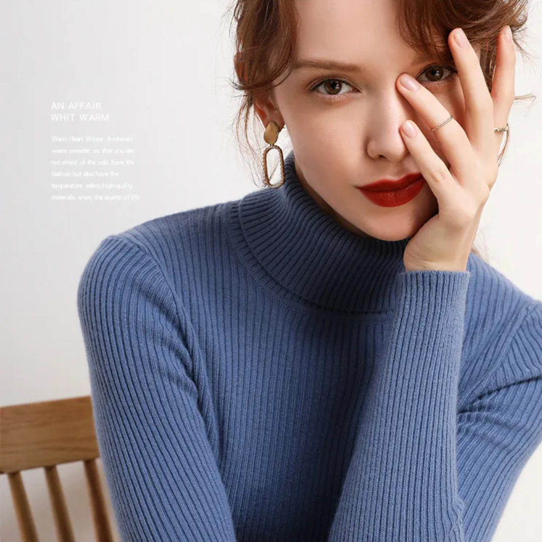 Lorrie | Rollkragenpullover aus Kaschmir 10