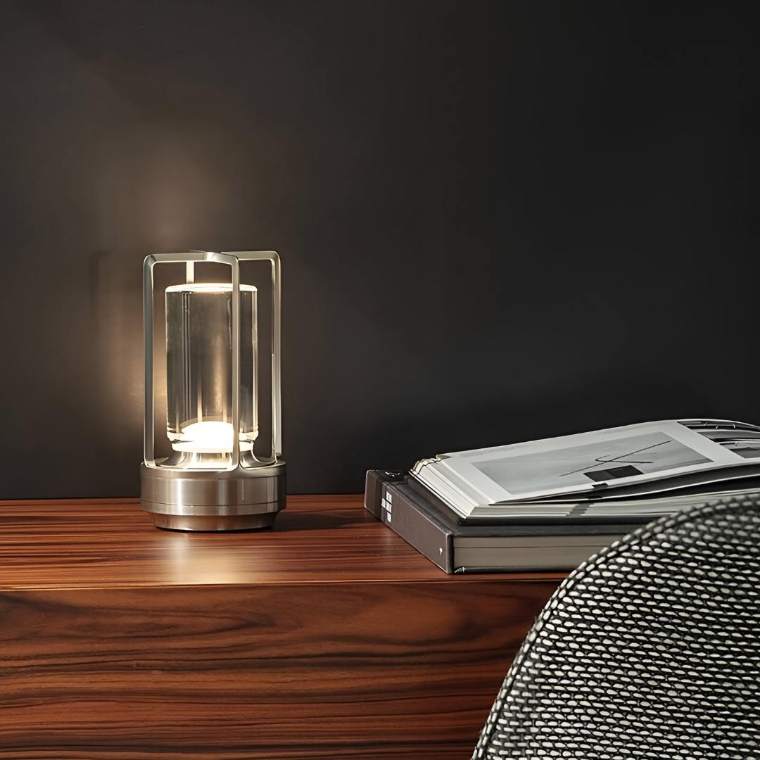 LuminaGlow | Tragbare, dimmbare Tischleuchte für Schlafzimmer und Büro 7