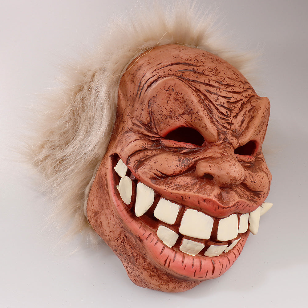 Lustige alte Mann Maske mit Hasenzähnen 5