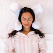 Luxerest Set - Gesichtskissen und Satinkissenbezug für Schönheitsschlaf 4