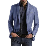 Männer Blazer Elegante Jacke mit Diamantmuster 7