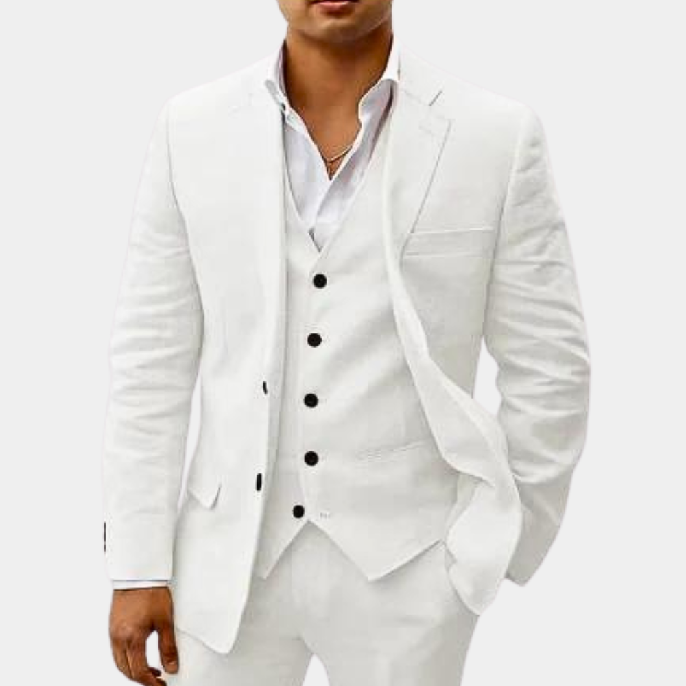 Männliche Sommer -elegante Anzug Set 5
