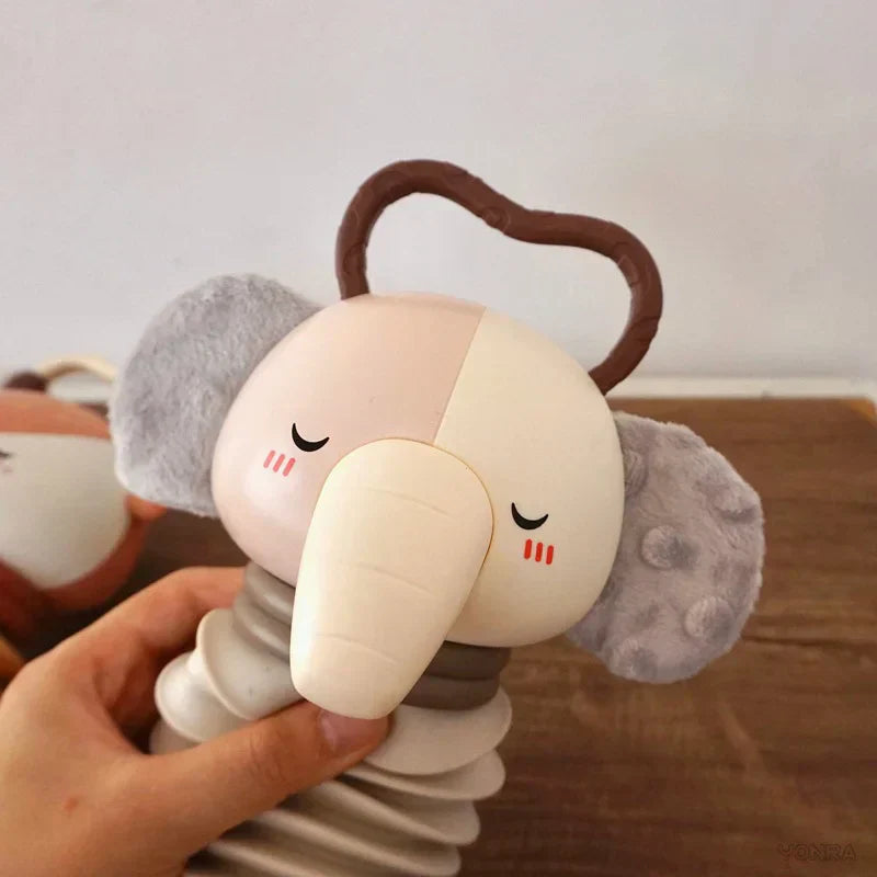 MelodyNest | Interaktives Baby-Akkordeonspielzeug – Bunte Rassel für frühes Lernen und Spielen 5