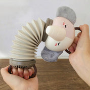 MelodyNest | Interaktives Baby-Akkordeonspielzeug – Bunte Rassel für frühes Lernen und Spielen 7
