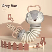 MelodyNest | Interaktives Baby-Akkordeonspielzeug – Bunte Rassel für frühes Lernen und Spielen 8