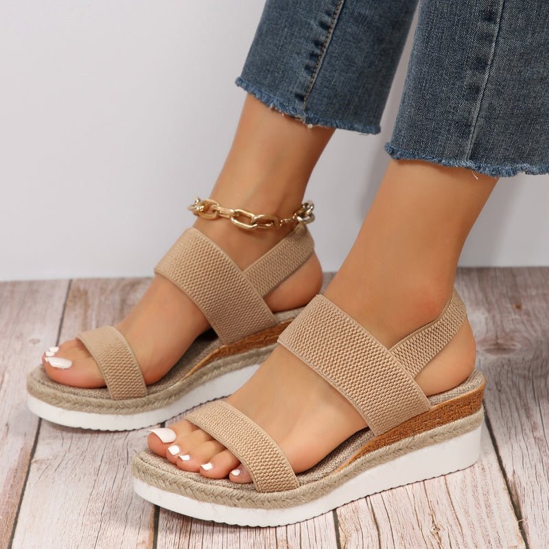 Melyora | Orthopädische Plateau-Sandalen 1