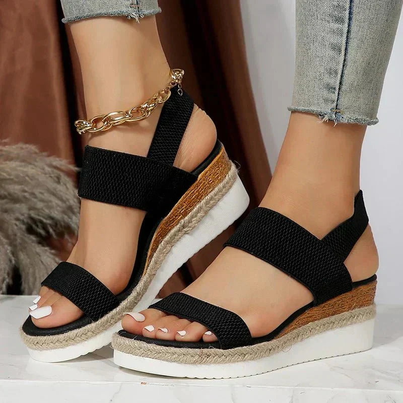 Melyora | Orthopädische Plateau-Sandalen 4