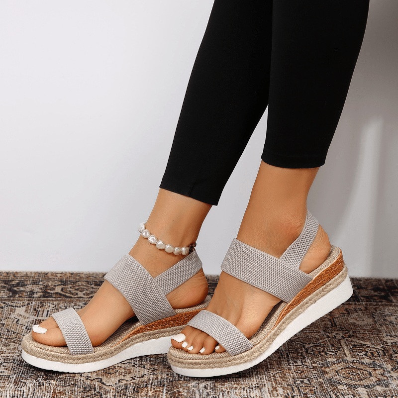 Melyora | Orthopädische Plateau-Sandalen 8