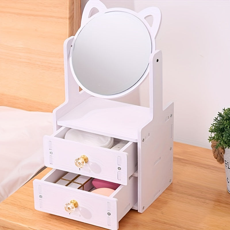 Meowglow - Katzenohr -Make -up -Spiegel mit Aufbewahrung 6