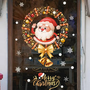 MerryScenes | Transparente Glasaufkleber für festliche Fenster 1