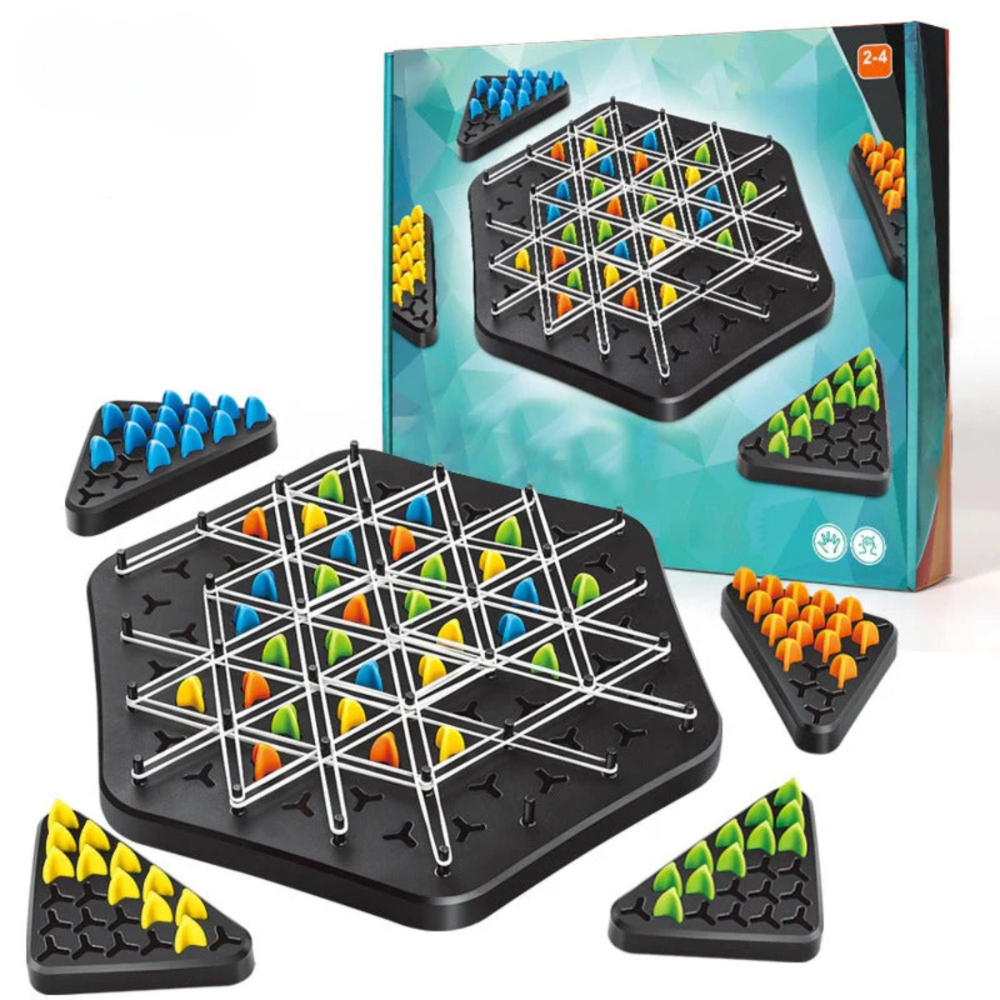 MindMaze | Strategisches Brettspiel aus Holz für die ganze Familie – Lernspaß und Logikvergnügen 1