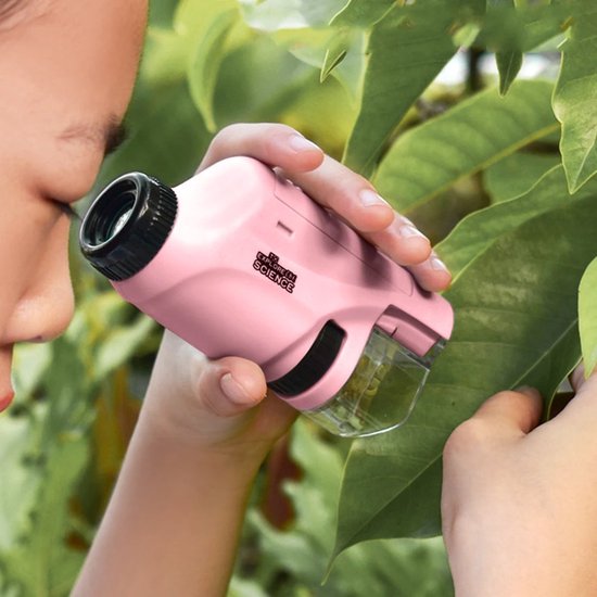 Mini-Taschenmikroskop – LED-Licht & 60- bis 120-facher Zoom für lehrreiche Entdeckungen von Kindern 5