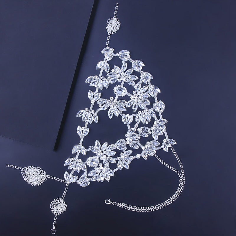 Mode-Accessoires übertrieben Strass Maske Ball Party Leistung 2