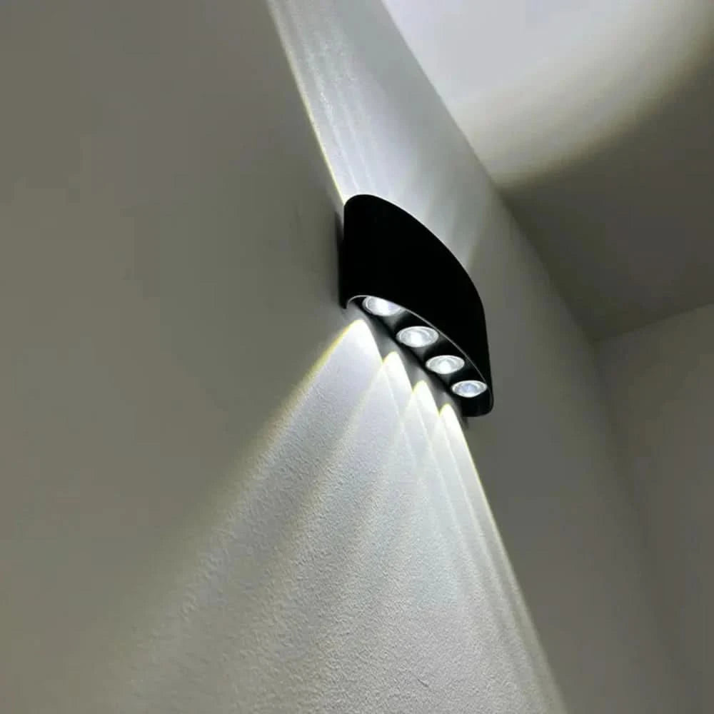Moderne Wandleuchte für den Innen- und Außenbereich – Minimalistische LED-Leuchte 1