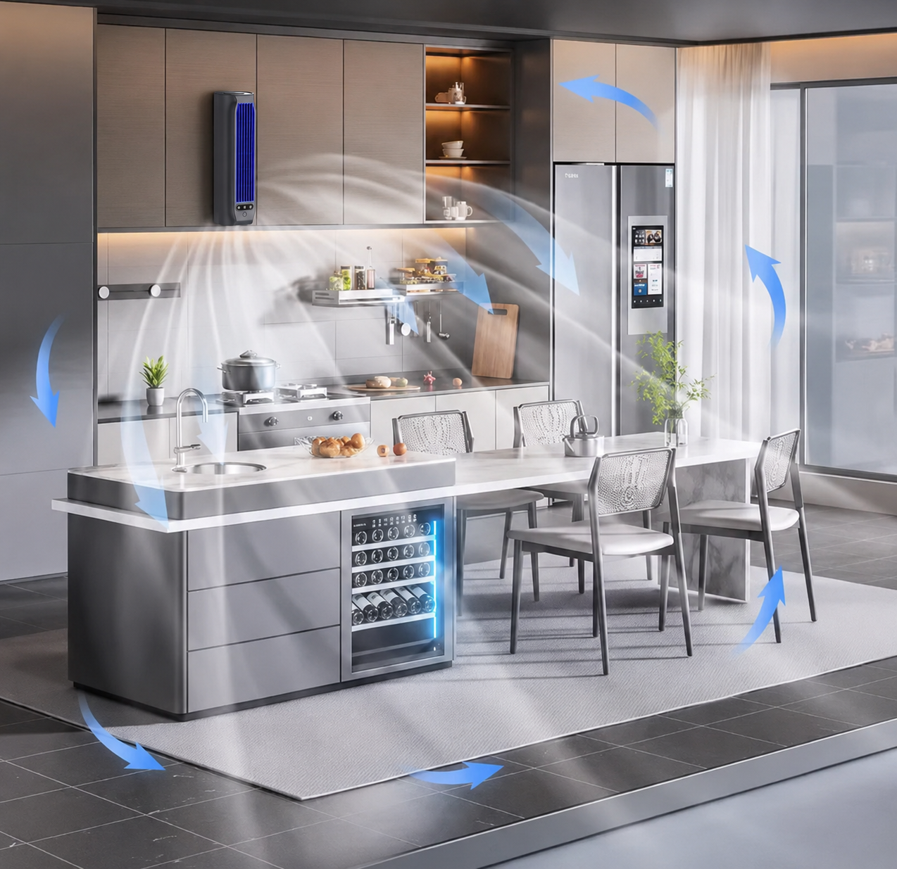 Modernkitchenwithairflowvisualization.png