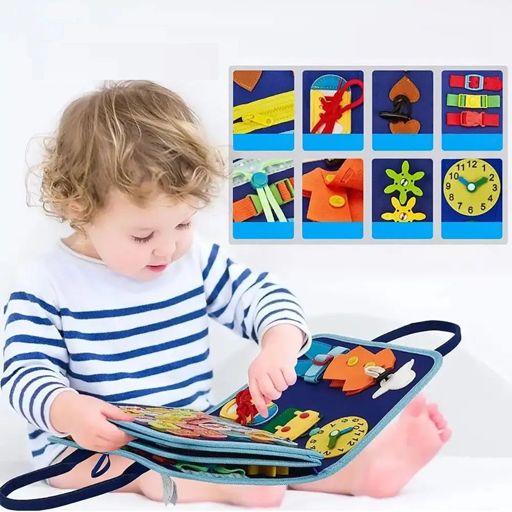 Montessori-Aktivitätsbuch für die frühe Kindheit – Filz-Beschäftigungsbuch für Kleinkinder und Vorschulkinder 1