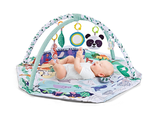 Multifunktionale 8-in-1-Spielmatte für Babys – Abnehmbare sensorische Spielzeuge mit weichem Schaumstoffdesign für Babys 0