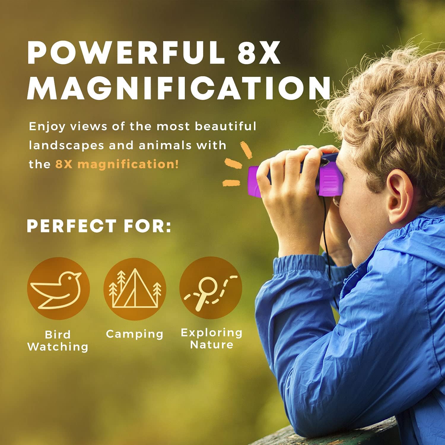 NatureScope | Kompaktes Fernglas für Kinder auf ihren Outdoor-Abenteuern 4